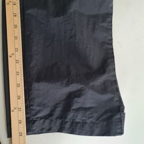 Vintage Spalding Nylon Pants Mens XL Black Cargo Relaxed Basketball Streetwear - Picture 14 of 16